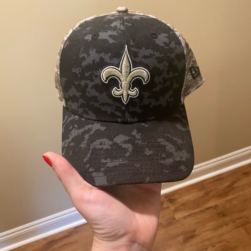 Men’s saints camo nfl hat